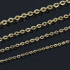 Wholesale Stainless Steel Ochain Necklace Electroplated Simple Style