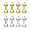 Wholesale Stainless Steel Oil Pressure Dumbbell Shape Handmade Jewelry Accessories Pendant