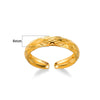 Wholesale Stainless Steel Oil Pressure Wave Geometric Unisex Ring