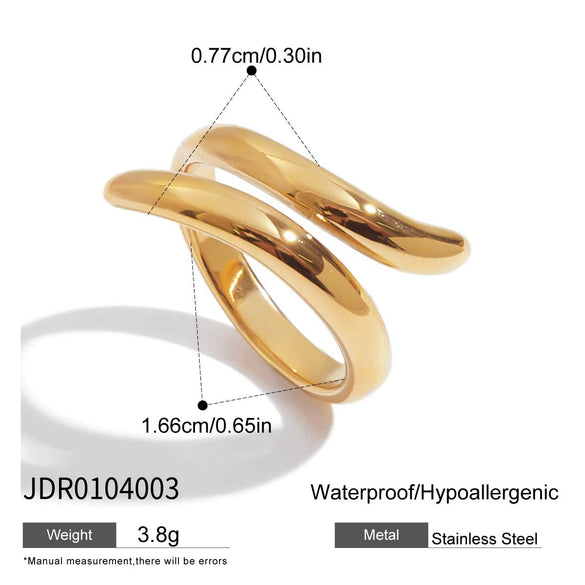 Wholesale Stainless Steel Open Bracelet With Geometric Style And Electroplating