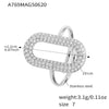 Wholesale Stainless Steel Open Ring With Heart And Geometric Shapes Electroplated Non Fading Niche Design Women's Jewelry