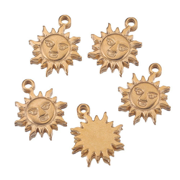 Wholesale Stainless Steel Original Design Handmade Electroplating Small Pendant For Bracelet And Necklace Jewelry
