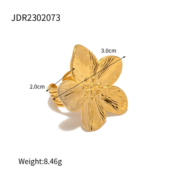 Wholesale Stainless Steel Pearl Earrings With Flower Design And Geometric Pattern Electroplated Titanium Steel Jewelry For Women