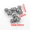 Wholesale Stainless Steel Perforated Round Baroque Style Totem Pattern 18K Gold Plated Spacer Beads For Diy Pendant Necklace And Bracelet Jewelry