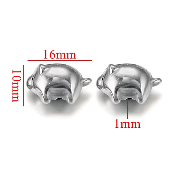 Wholesale Stainless Steel Perforated Round Baroque Style Totem Pattern 18K Gold Plated Spacer Beads For Diy Pendant Necklace And Bracelet Jewelry