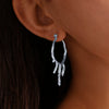 Wholesale Stainless Steel Plated Gold Geometric Drop Shape Earrings For Women