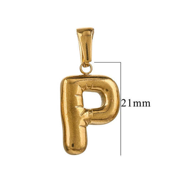 Wholesale Stainless Steel Plated Real Gold Balloon Glossy Eight Eyes Geometric Pendants Necklace For Women