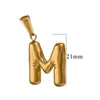 Wholesale Stainless Steel Plated Real Gold Balloon Glossy Eight Eyes Geometric Pendants Necklace For Women
