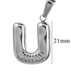 Wholesale Stainless Steel Plated Real Gold Balloon Glossy Eight Eyes Geometric Pendants Necklace For Women