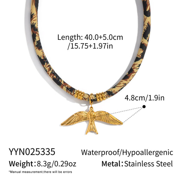 Wholesale Stainless Steel Pvd Furnace Vacuum Real Gold Plated Scarf Necklace Pendant With Heart Geometric Animal Zodiac Shapes For Women