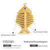 Wholesale Stainless Steel Retro Animal Style Geometric Butterfly Pendant Jewelry Accessories With Electroplating And Return Pattern