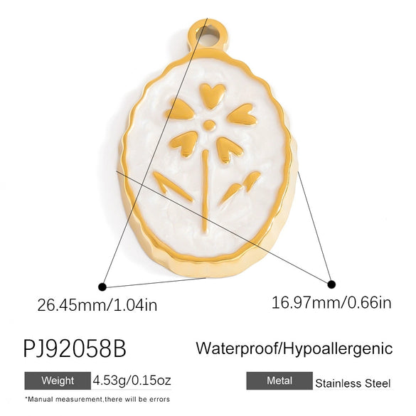 Wholesale Stainless Steel Retro Animal Style Geometric Butterfly Pendant Jewelry Accessories With Electroplating And Return Pattern