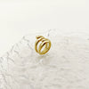 Wholesale Stainless Steel Retro Cross Fourlayer Women's Ring With Electroplating