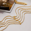 Wholesale Stainless Steel Rhinestone Letter Geometric Bracelet For Women With Electroplating Light Luxury High End Non Fading Jewelry