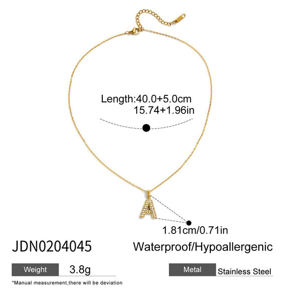 Wholesale Stainless Steel Rhinestone Letter Geometric Bracelet For Women With Electroplating Light Luxury High End Non Fading Jewelry