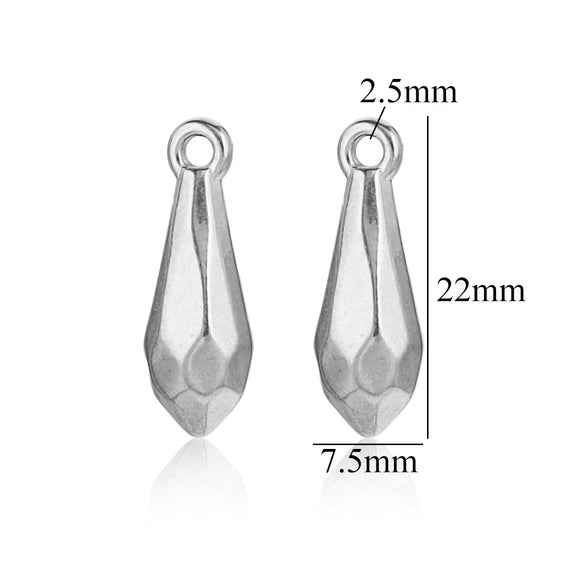 Wholesale Stainless Steel Round Pendant Necklace Accessories Electroplated 18K Gold Color Diy Jewelry