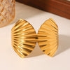 Wholesale Stainless Steel Shell Bracelet Ins Style Minimalist Electroplated For Women