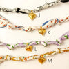 Wholesale Stainless Steel Silk Scarf Necklace With Heart Shape Sunflower Pendant And Electroplating Design