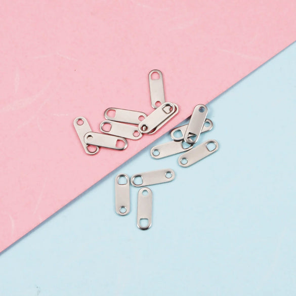 Wholesale Stainless Steel Simple Geometric Style Electroplated Bracelet Necklace Chain Pendant Diy Accessories