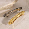 Wholesale Stainless Steel Simple Style Electroplated Spring Clip Hairpin For Women
