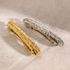 Wholesale Stainless Steel Simple Style Electroplated Spring Clip Hairpin For Women