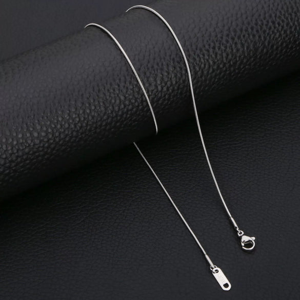 Wholesale Stainless Steel Snake Bone Chain Fashion Geometric Style Jewelry