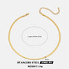 Wholesale Stainless Steel Snake Bone Chain Geometric 18K Gold Plated Titanium Steel Necklace For Women