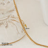Wholesale Stainless Steel Snake Bone Chain Necklace With Ushape And Cartoon Characters Electroplated Unisex