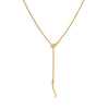 Wholesale Stainless Steel Snake Bone Necklace With Geometric And Animal Pattern 18K Gold Plated For Women