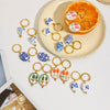 Wholesale Stainless Steel Spring And Summer Earrings With Geometric Design Electroplated Jewelry For Women