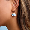Wholesale Stainless Steel Spring And Summer Earrings With Geometric Design Electroplated Jewelry For Women