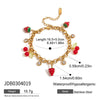 Wholesale Stainless Steel Stacked Pearl Bracelet With Geometric Pattern Electroplated Light Luxury High End Women's Jewelry