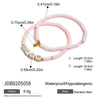 Wholesale Stainless Steel Star Patterned Pendant Elastic Rope Bracelet Fashion Jewelry For Women With Electroplating