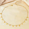 Wholesale Stainless Steel Star Pendant Necklace Electroplated Fashion Simple Accessories For Women