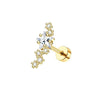 Wholesale Stainless Steel Star Shape Ear Nail Piercing Jewelry
