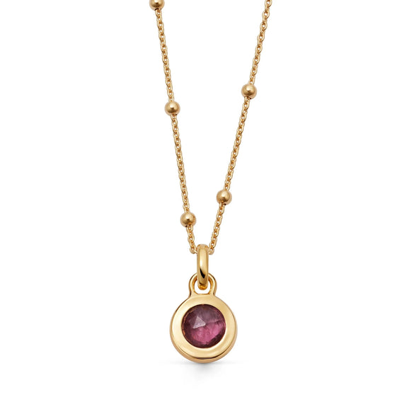 Wholesale Stainless Steel Sweet Geometric Drop Shape Pendant Necklace With Exquisite Zircon And Regular Chain Plated With 18K True Gold