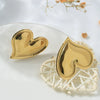 Wholesale Stainless Steel Sweet Heart Shape Ring With Electroplating