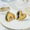 Wholesale Stainless Steel Sweet Heart Shape Ring With Electroplating