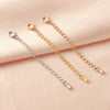 Wholesale Stainless Steel Tail Chain Jewelry Accessories With Doubleheaded Lobster Buckle And Electroplating Process