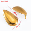 Wholesale Stainless Steel Titanium Steel Earrings With Conch Love Pattern Electroplating For Female Light Luxury Fashion Style