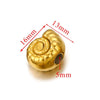 Wholesale Stainless Steel Totem Patterned Drum Beads Style Beaded Jewelry Pendant Bracelet Accessories With Electroplating