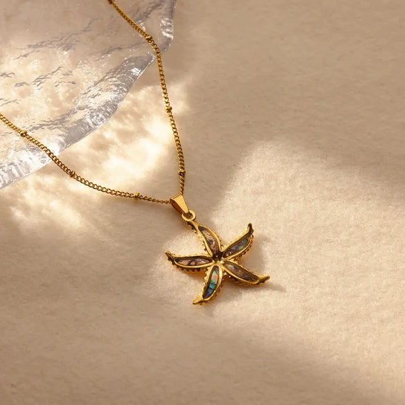 Wholesale Stainless Steel Turtle Pendant Necklace With Cross Chain And Electroplating Processing