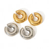Wholesale Stainless Steel Unisex Cshaped Ear Bone Clip With Geometric Letters Numbers And Text Pattern And Electroplating Treatment