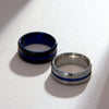 Wholesale Stainless Steel Unisex Electroplated Geometric Ring Jewelry