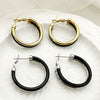 Wholesale Stainless Steel Ushaped Electroplated Women's Earrings French Retro Style