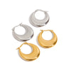 Wholesale Stainless Steel Ushaped Geometric Electroplated Earrings For Women