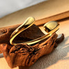 Wholesale Stainless Steel Vintage Geometric Electroplated Bracelet