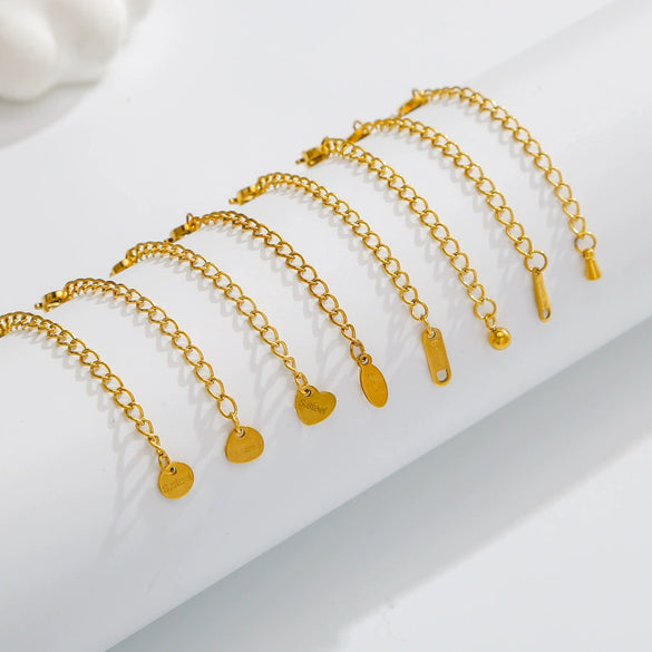 Wholesale Stainless Steel Water Drop Pendant Semifinished Jewelry Electroplated For Diy Necklace And Bracelet