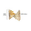 Wholesale Stainless Steel Wide Open Bracelet With Hiphop Style 18K Gold Plated