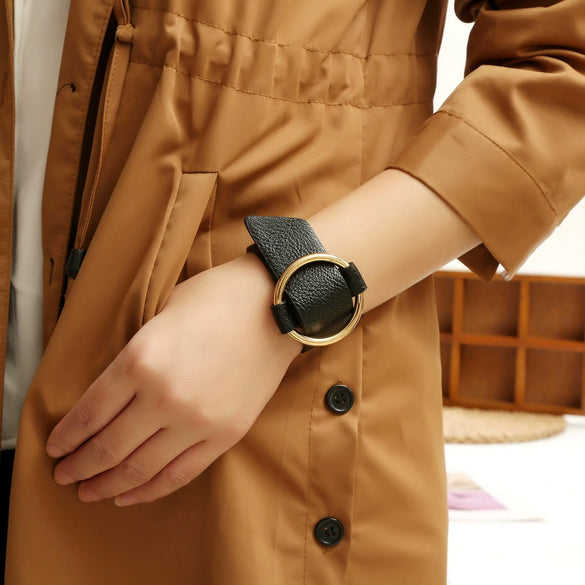 Wholesale Stainless Steel Women's Minimalist Bracelet Jewelry With Rose Gold Electroplating